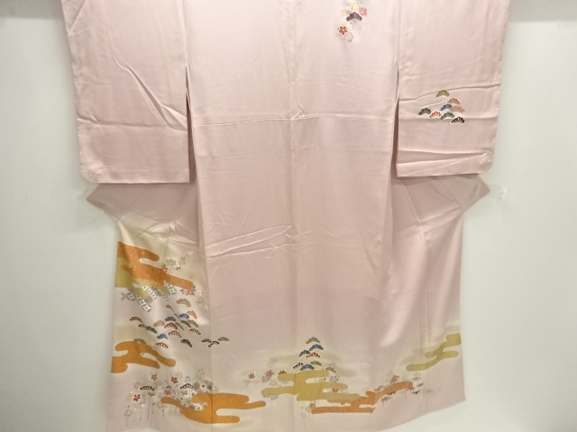 Japanese Kimono / Homongi Tsukesake Silk